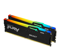 Kingston FURY 16GB (2x8GB) 6000MT/s CL30  Beast Black RGB - 1239935 - zdjęcie 1